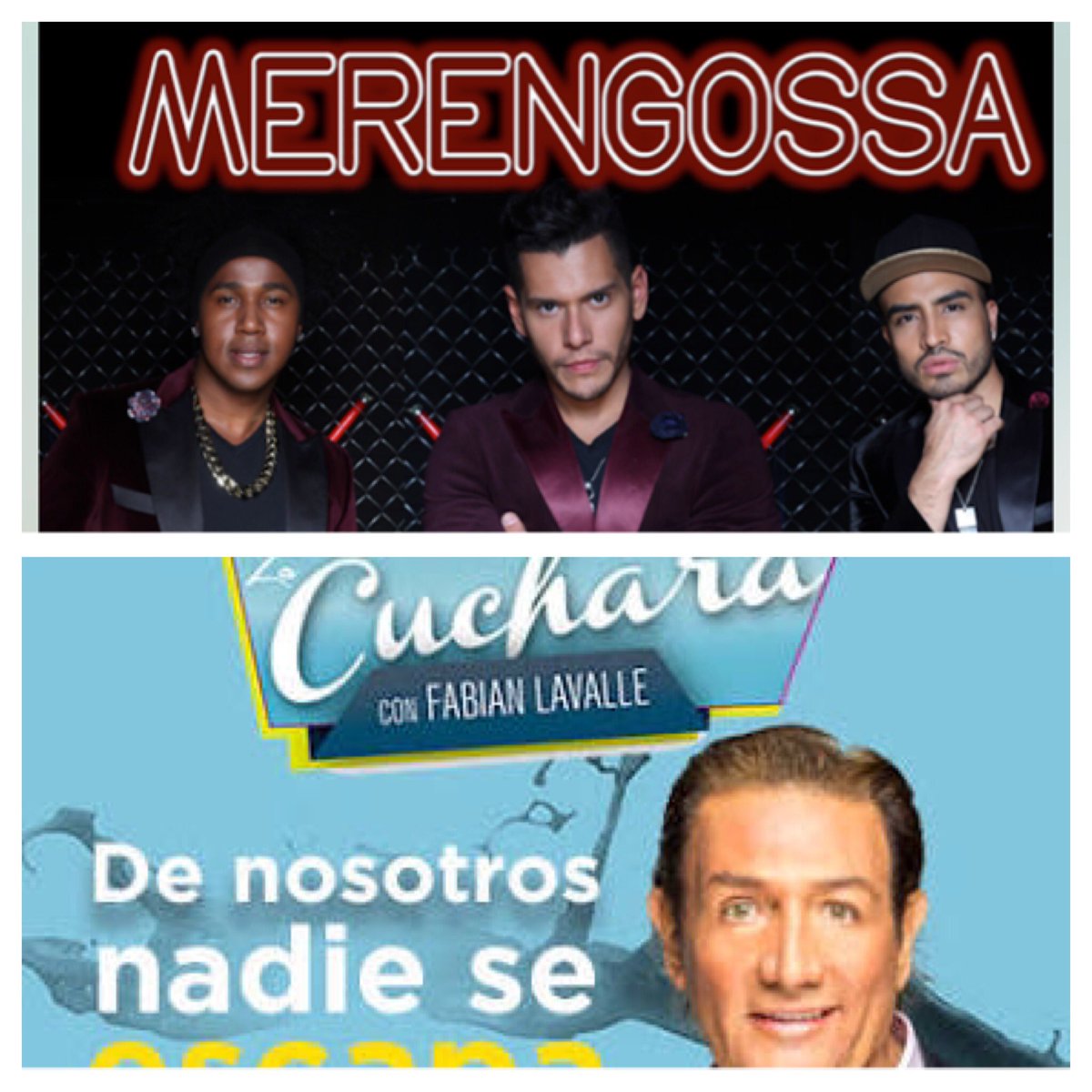 RomelMiriam's tweet photo. Hey @sabrosita590 estos guapos en TV pónganme su canción me la tumbo yo https://t.co/Ah3WzzQyVz