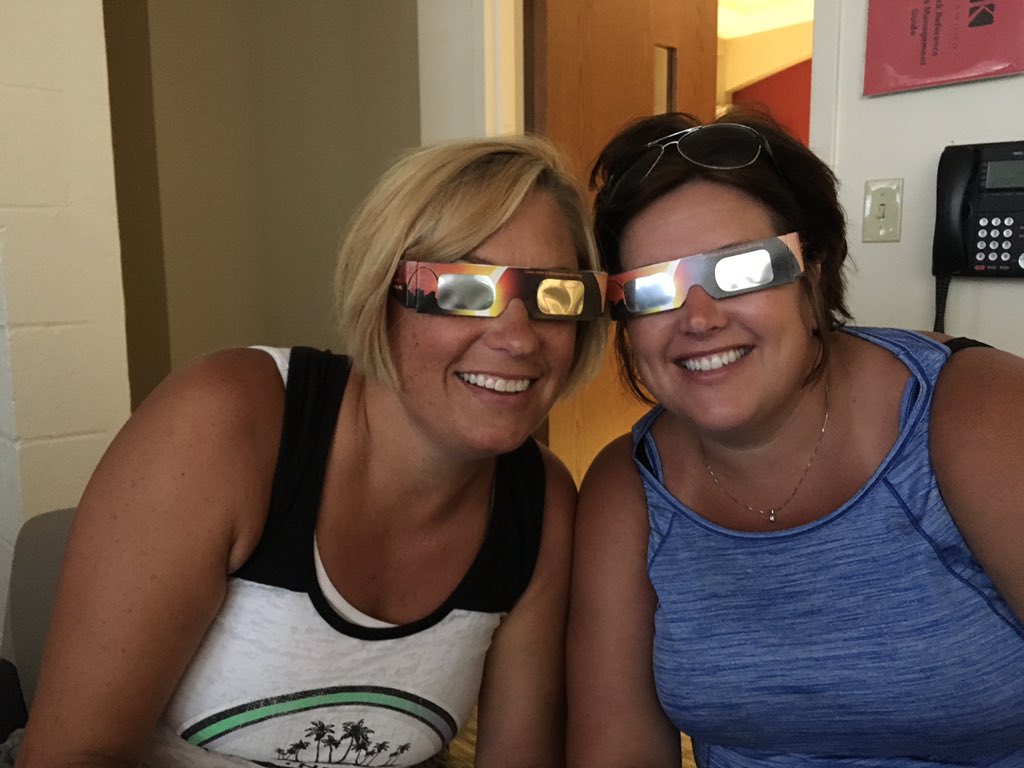Getting ready for KSD total solar eclipse! KSD PD