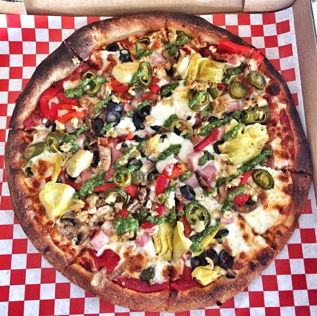 Yummy Monday Kreation! #pizza #kreate #kreatepizza #kreateglendale #whatwillyoukreate #northhollywood #highlandpark #glendale #silverlake #…