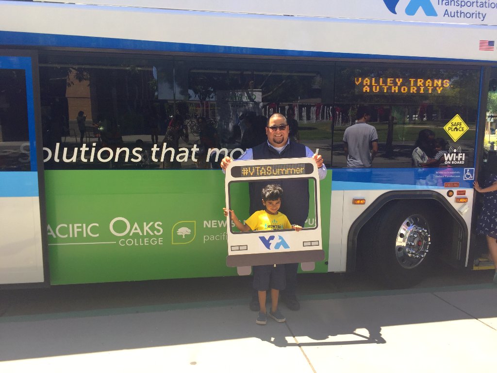 VTA's tweet photo. Making sure the kids have a fun #VTASummer! https://t.co/f3y3oflFqD #helloVTA https://t.co/iBwKp24UUh