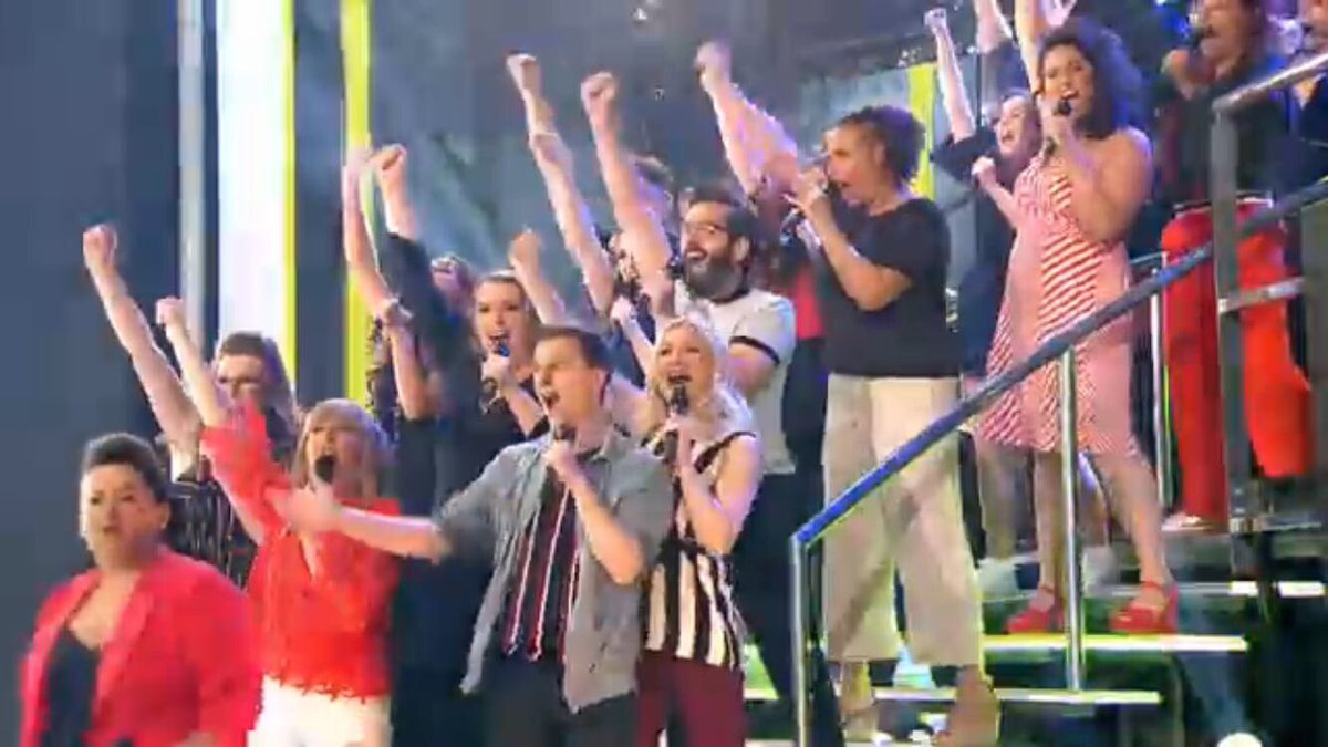 A few screen grabs of us on the telly box on Saturday #PitchBattle