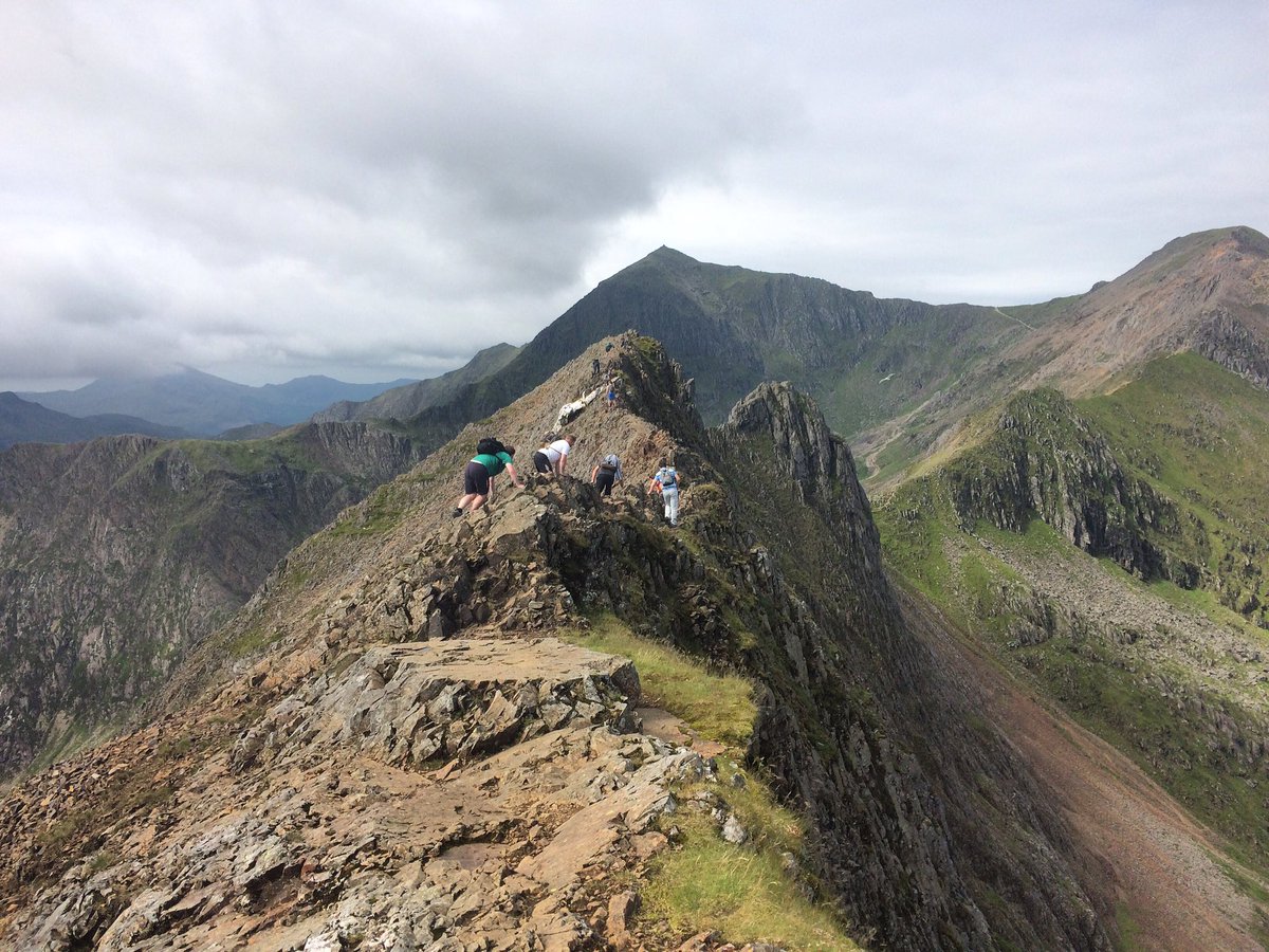 roscopackman's tweet photo. Pretty proud to have soloed Crib Goch on Saturday before completing the full Snowdon Horseshoe.
#Snowdonia, #NorthWales. 
#getoutside #Wales https://t.co/WDmgcDDK8a