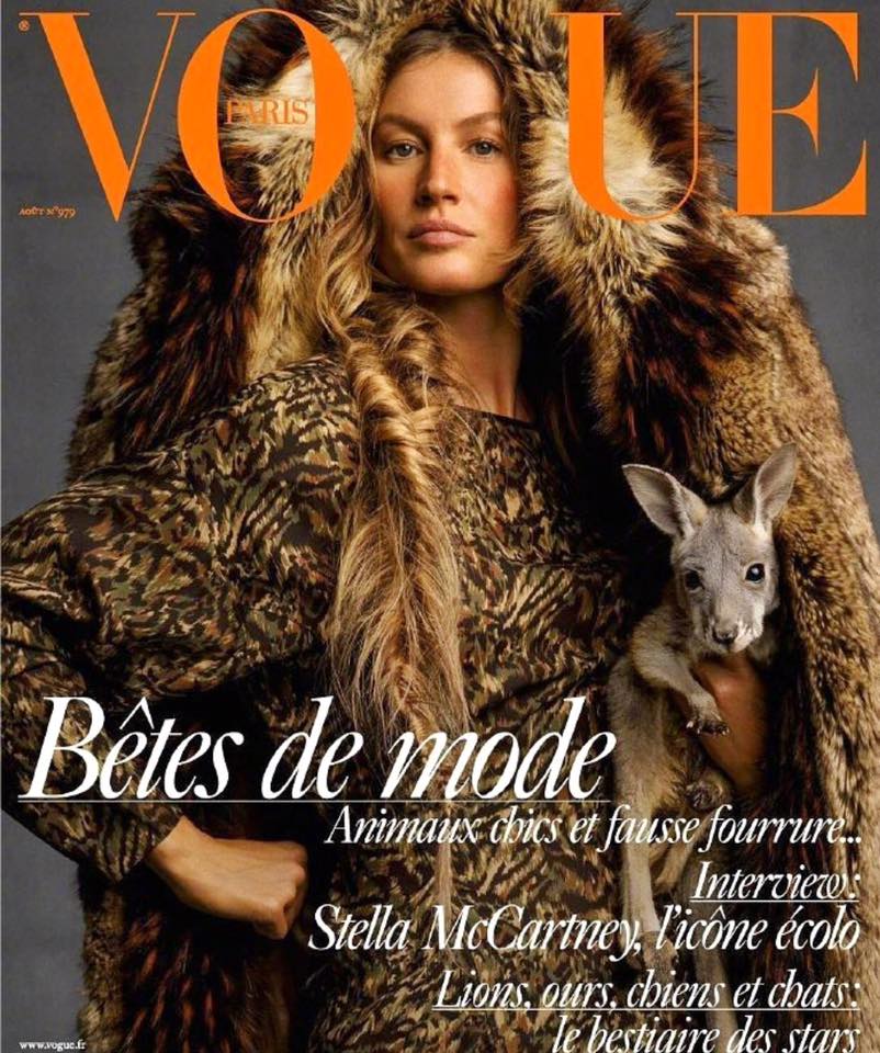 Into the Wild: Vogue Paris dedicates their August issue to cruelty-free fashion: trib.al/viNb2Ks