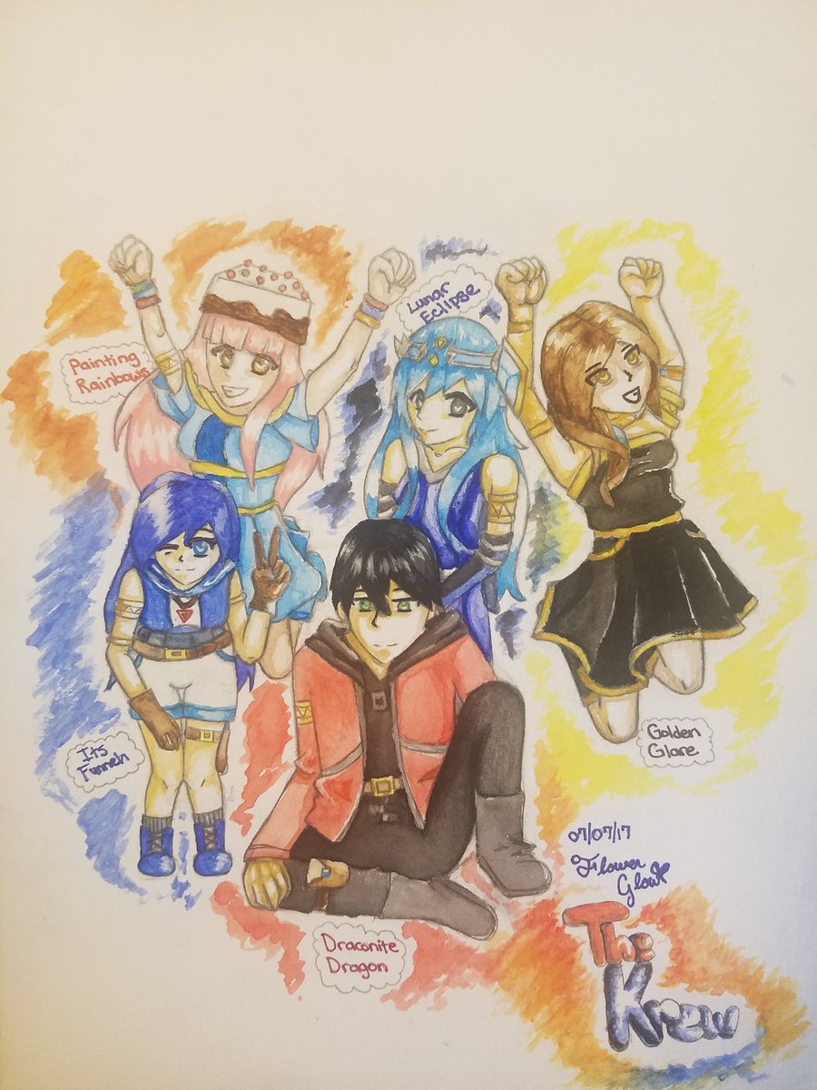 JanAmorAlcarez's tweet photo. Hope you like it!!! Finished painting today.
@ItsFunneh @GoldenGlare_  @DraconiteDragon @RainbowsYT and @Lunar3clispe https://t.co/bAlxsFlgQP
