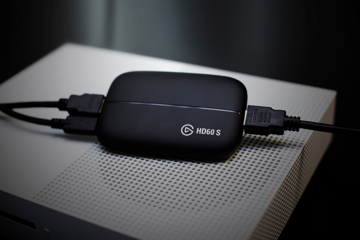 elgato's tweet image. Sleek and powerful. HD60 S doesn't just look great, it also produces beautiful content.