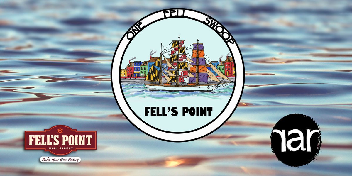 Say hello to ONE FELL SWOOP, a new beer brewed exclusively for #FellsPoint by <a href="/rarbrew/">RAR Brewing</a>. Be the first to try it: eventbrite.com/e/one-fell-swo…
