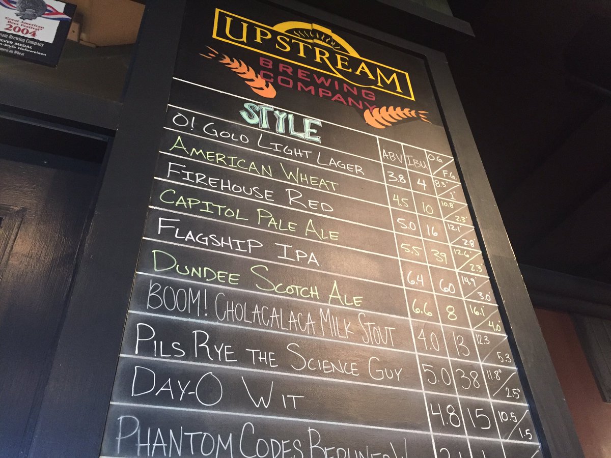 OpenMfg's tweet image. One of my favorite beer names in a long time: pills rye the science guy! Upstream Brewing in Omaha Nebraska