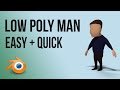blenderpie's tweet image. low poly man | Blender | tutorial | beginnerhttps://youtu.be/GAfkQrGWn8A