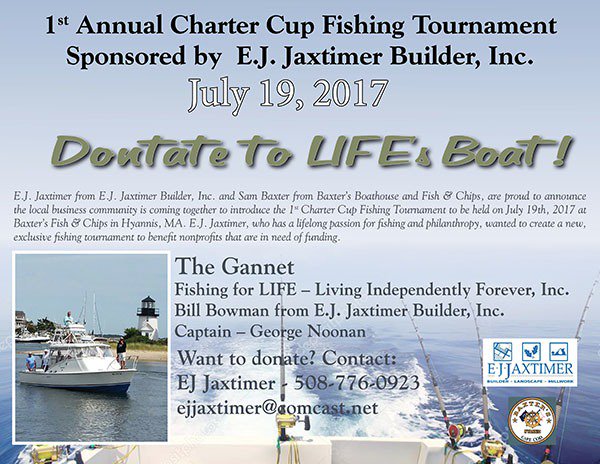 LIFEcapecod's tweet photo. 1st Annual Charter Cup Fishing Tournament Sponsored by EJ Jaxtimer
#fishing #capecodcares #ejjaxtimer https://t.co/kEbRXGBASj