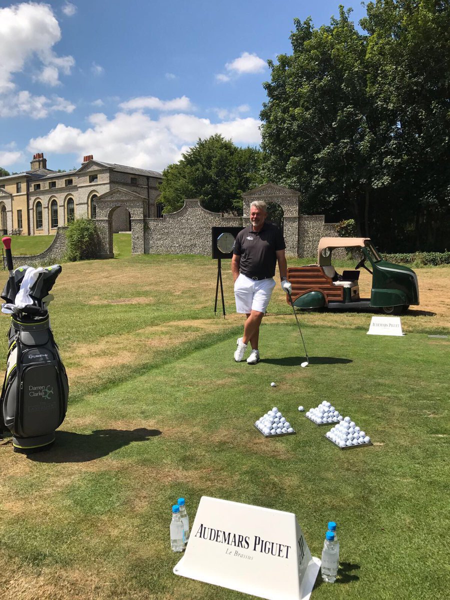 What a setting for today's <a href="/AudemarsPiguet/">Audemars Piguet</a> golf day! Thoroughly enjoyed! ☀