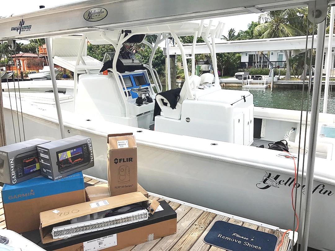 Car Audio Lakeland on Twitter "36 Yellowfin.garminmarine electronics