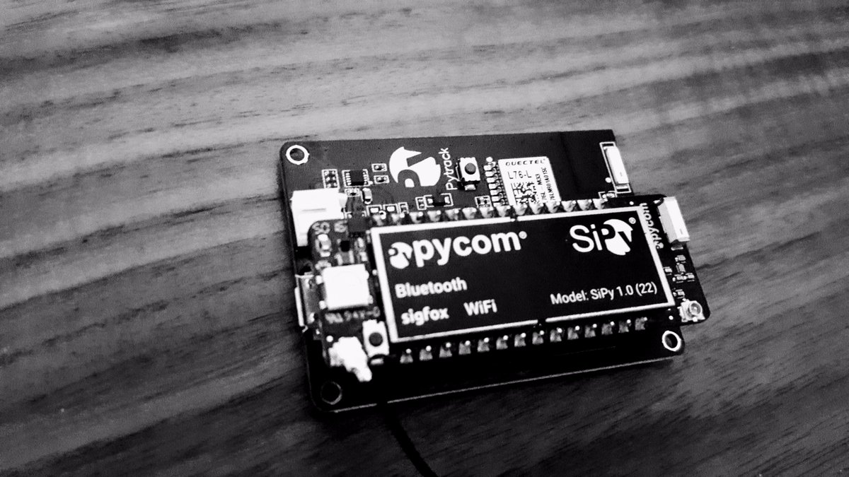 SeaSlugLabs's tweet image. My friend asked me about Food Truck tracking for his business. I have something simple and easy for you @pycomIOT @sigfox and #pytrack