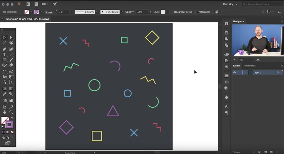 AdobeDesign's tweet image. Here&apos;s a quick 5-minute tutorial on how to repeat patterns: adobe.ly/2tBvlz9