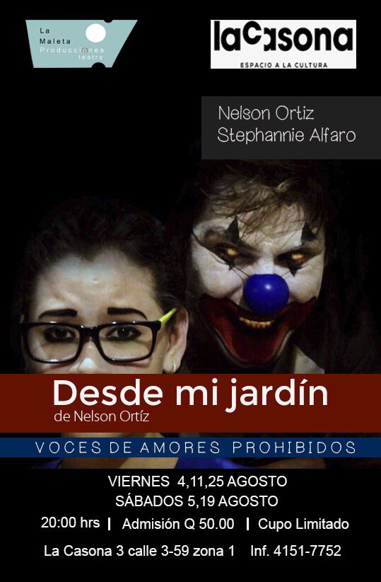 lamaletaproduc1's tweet photo. "Nunca sabrás quién está del otro lado" #DesdemiJardin https://t.co/4KLcXUotAT