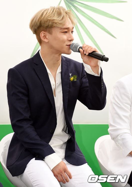 exofancafe's tweet photo. [NEWS] 170718 Chen @ 'The War' Album Press Conference https://t.co/Lo8ivmcsVA