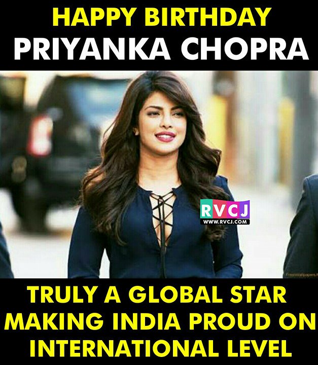 Happy Birthday Priyanka Chopra 