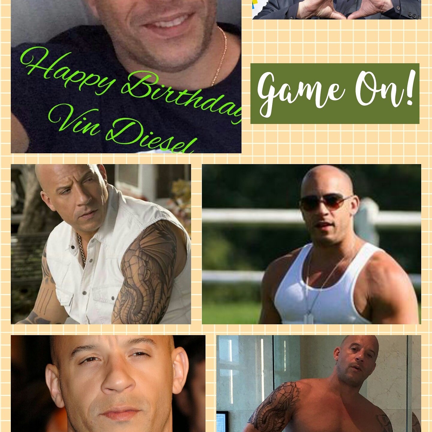 Happy Birthday to the best who ever did it     Vin Diesel 