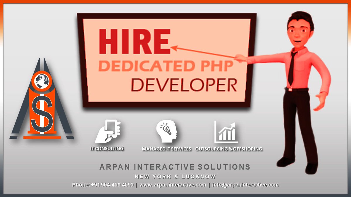 AIS_Tweets's tweet image. Hire experienced #PHPWebDevelopers for #PHPWebDevelopment from #India #USA #UK #Canada
• #FullTime • #PartTime @ $20/Hour
#PHPDeveloper #PHP