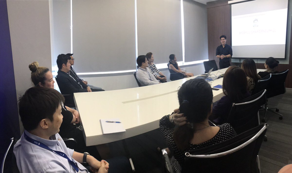 Self-intro at one of Adecco Group's subsidiaries: Spring Professional #CEO1Month #EksakulC1M #CEOAttitude