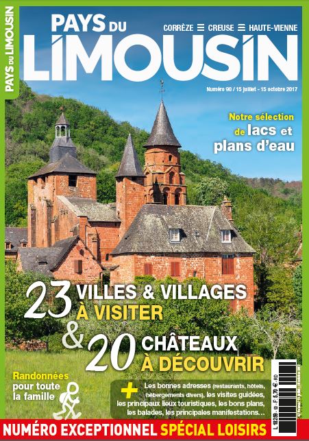 Le numéro Spécial été est sorti! Au programme, notre sélection de châteaux, villes, lacs et randonnées à faire en Limousin. Bonne lecture...
