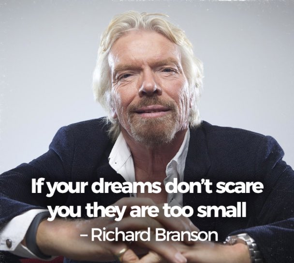 Happy birthday Richard Branson 67 today!  