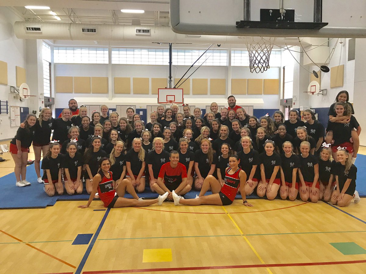 HCRedDevilCheer's tweet photo. Great first day at NCA Speed Camp thanks to our wonderful & talented @NCAupdates staff!! Can't wait for days 2 & 3! #reddevilscheer https://t.co/CHnhOThuky