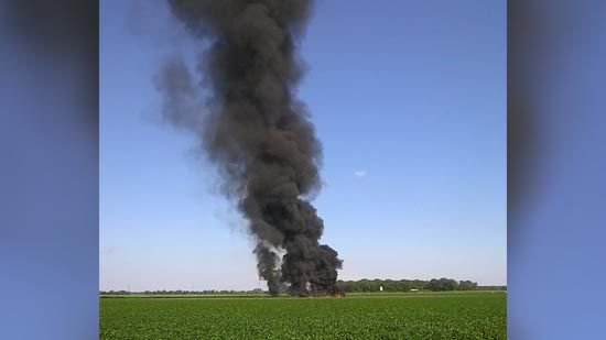 KLTV7's tweet photo. UPDATE: Marine Corps C-130 loaded with ammo crashes, 5 dead: https://t.co/mQc9CgWlrZ https://t.co/xq8Y3MGSJ8