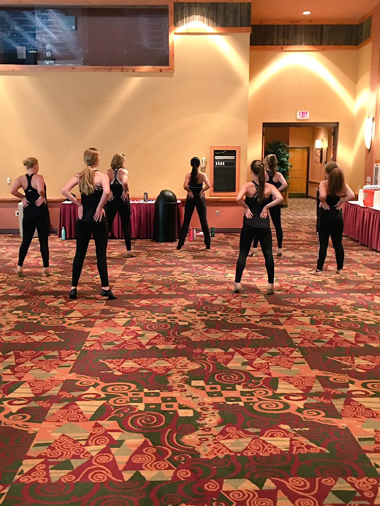 Team Dance is underway in Wisconsin at Chula Vista! #theworkisworthit #itsUPtoYOU