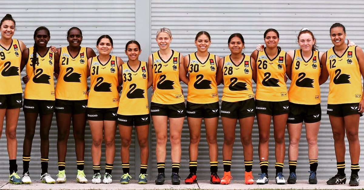 WAFCAboriginal's tweet photo. 11 Aboriginal women are currently playing for the WA state 18s. Ugle captains the team to. Our programs has raised a good bunch
📸 Phil.B https://t.co/fewVJoZSM8
