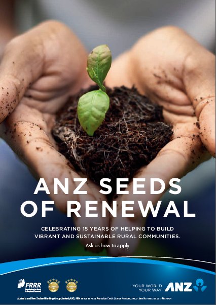 <a href="/ANZ_AU/">ANZ Australia</a> #SeedsofRenewal applications now open - supporting NT communities to build vibrant futures #ANZCommunity bit.ly/1DrNjF7