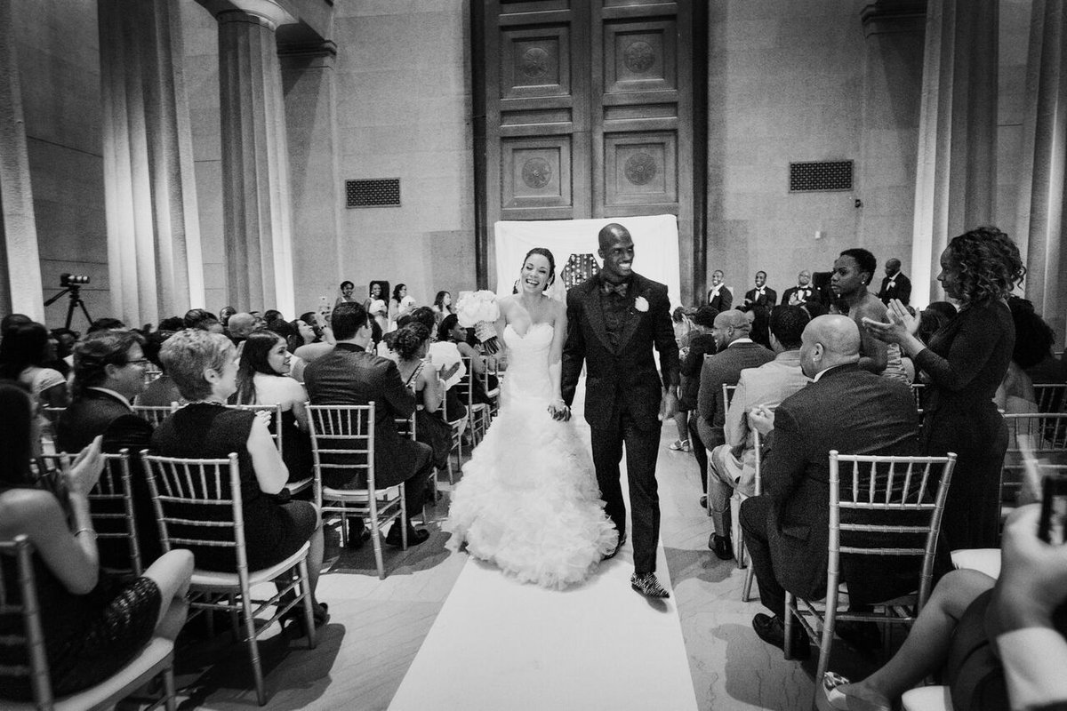 The moment after they say their "I do's". It is a beautiful moment, full of love and excitement! Photo: Mclellan Style