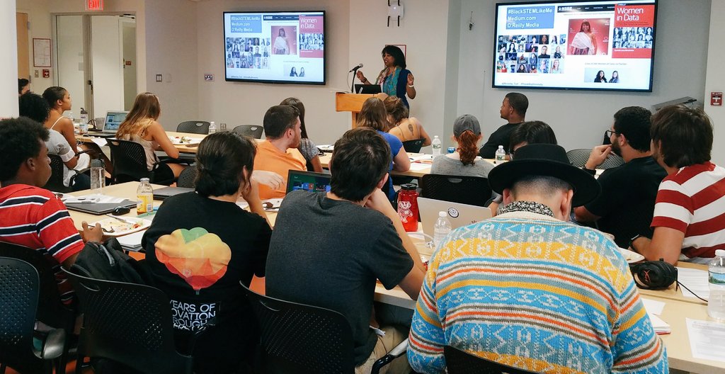 Renetta_Tull's tweet photo. Enjoyed giving the social media talk @MIT today! Thanks #MITSRP. Go forth and do great things! #ThinkBigDiversity https://t.co/YpfNVNMMGo