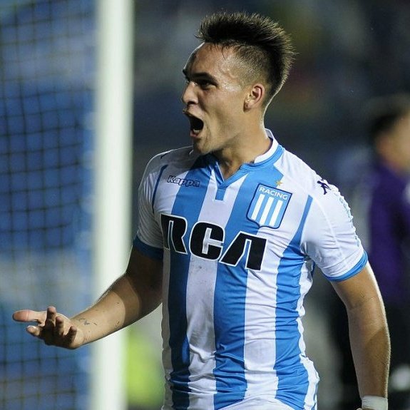 RacingManiacos's tweet photo. Angelici, presidente de #Boca, en Fox Sports: "El único jugador por el que #Boca está dispuesto a pagar la cláusula es Lautaro Martínez''. https://t.co/Powp4XIFAf