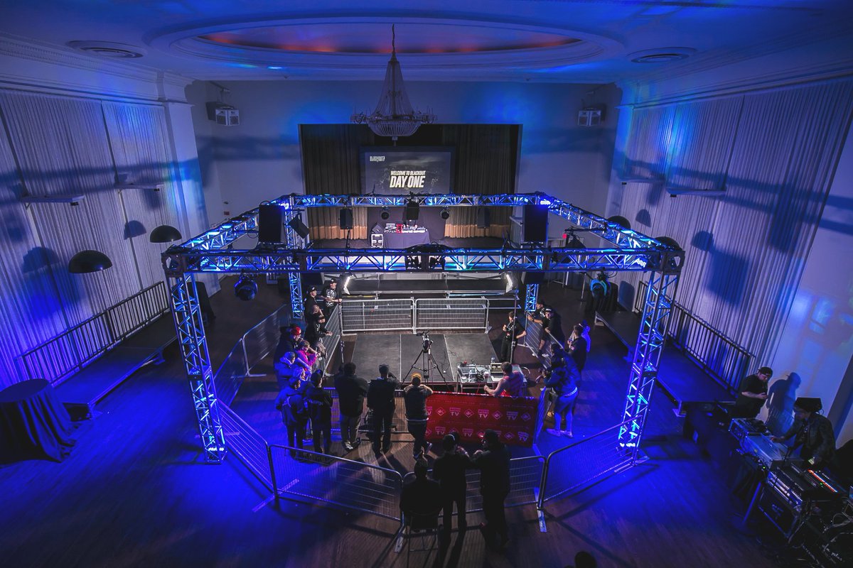 KingOfTheDot's tweet photo. That's a wrap for #BLACKOUT7!

Thank you for being part of this chapter in battle rap history! https://t.co/Vg9GVl9w5N