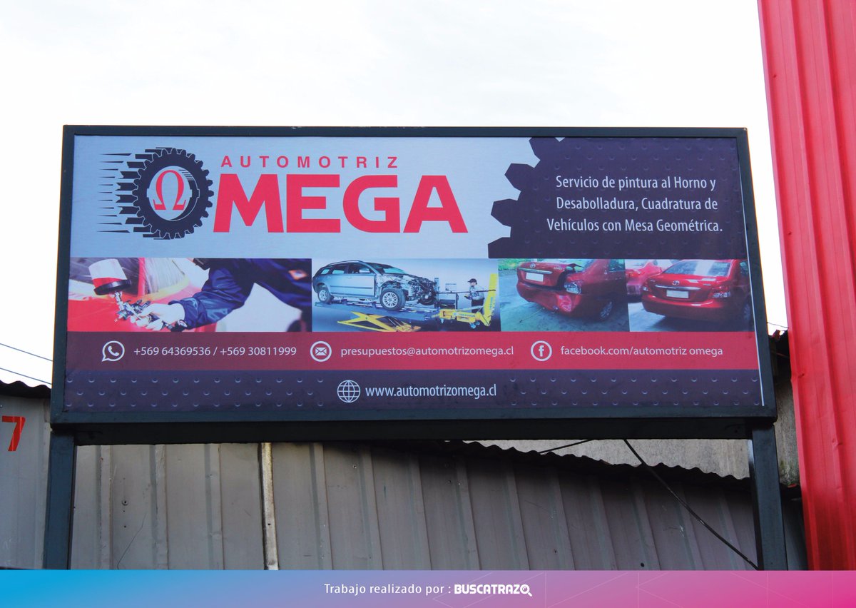 BuscatrazoDG's tweet photo. Trabajo para Automotriz Omega 👌
#BUSCATRAZO #MARCAGRÁFICA #LETREROS #LUMINOSO #Desabolladura #Automotriz #Concepción #Chile #Emprendedores https://t.co/vjuoUopNnN