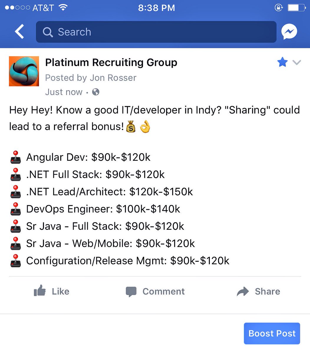 RosserJobs's tweet image. Spreading the word about great opportunities! #peoplehelpingpeople #jobsbyplatinum