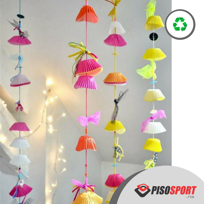 Pisosport's tweet photo. Una idea súper buena para decorar utilizando #materialreciclado Estos son unos moldes de Cupcakes de papel y mira lo increíbles que se ven https://t.co/RW8iGwWHU1