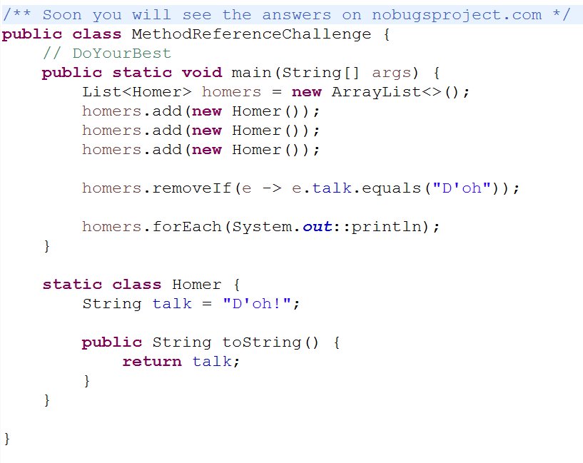 RafaDelNero's tweet image. New #JavaChallenge! Do you master @Java #FunctionalProgramming with #MethodReference? What will the output be? #BeACompiler #100DaysofJava