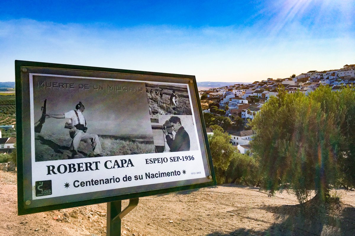 buenrollopod's tweet photo. ¿Donde tomó Robert Capa la foto del miliciano español en el momento de morir? https://t.co/LIbTr2A1T6 https://t.co/UJWgL0AvVl