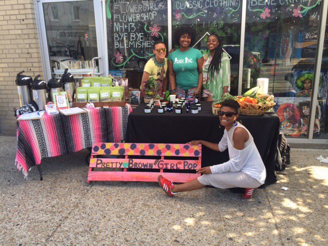 See everyone at our next #prettybrowngirlpop natural produce and lifestyle connect on July 30th at 14th and H in the #DMV #Blavity #urbanag
