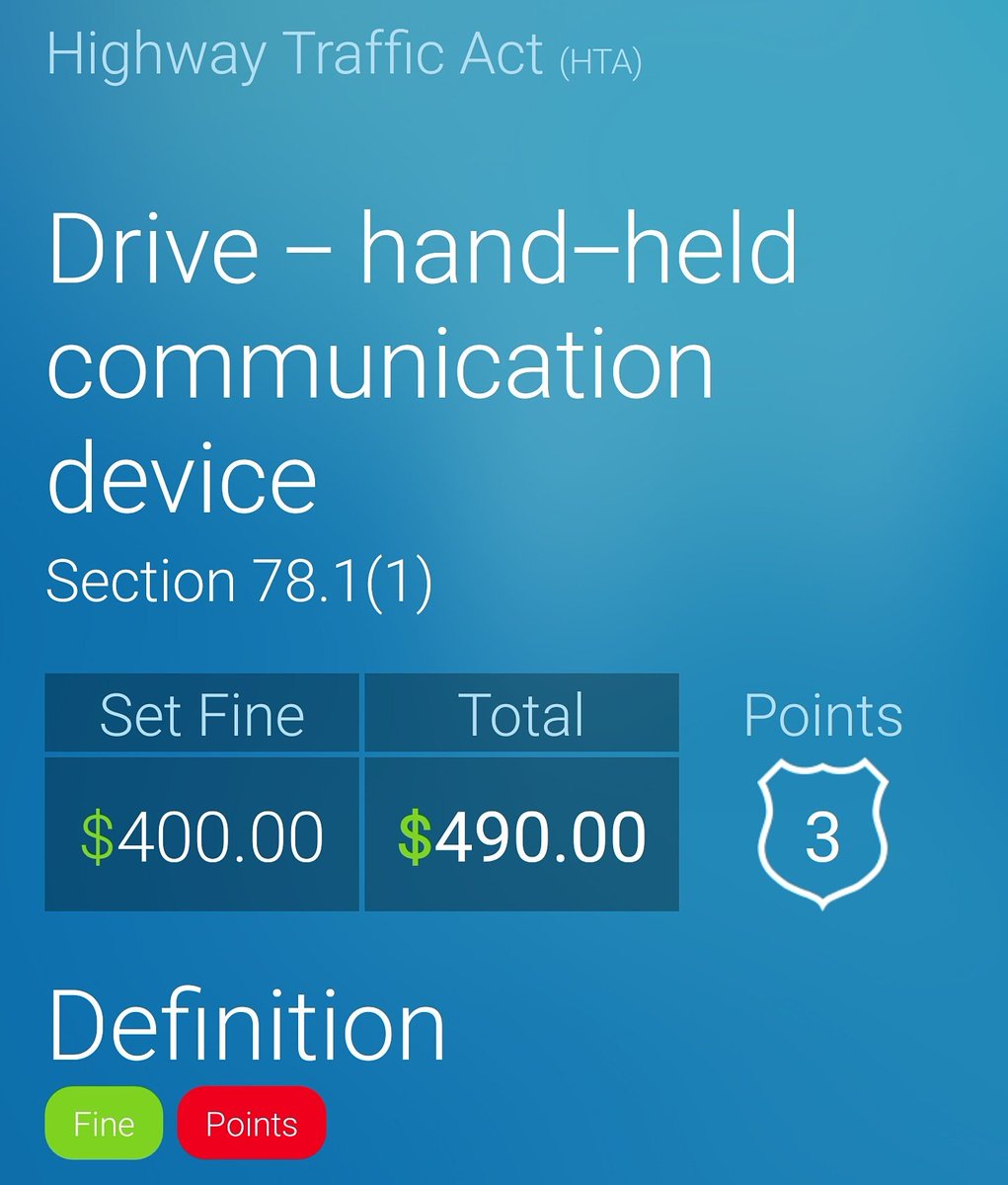 Text while driving can incur big costs and demerit points? Download badge goo.gl/dmZvdJ #tps #opp #rcmp #cops #police #toronto