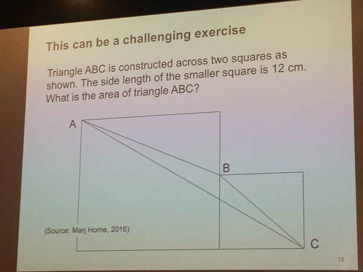 cass_lowry's tweet photo. A challenging exercise #aamt2017 https://t.co/xLWS9x8SNV