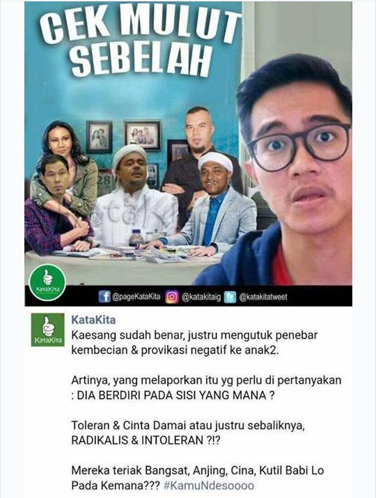 Memang kubu sebelah itu Ndeso bngt.
