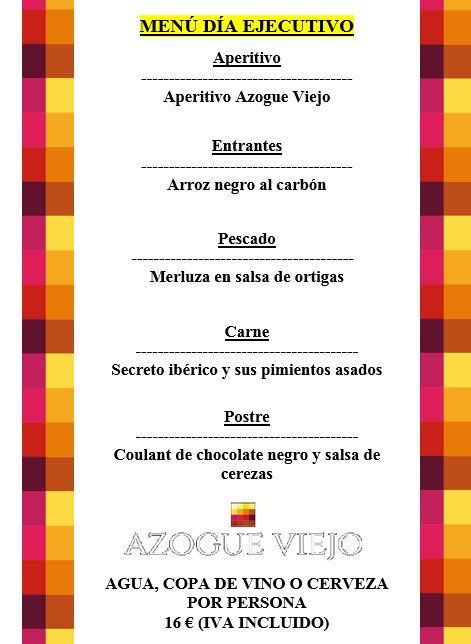 AzogueViejo's tweet photo. Nada mejor que degustar de nuestros platos para esta semana al lado de la Plaza Mayor y disfrutar de este tiempo veraniego #menuespecial https://t.co/PFFSZHd9Ma