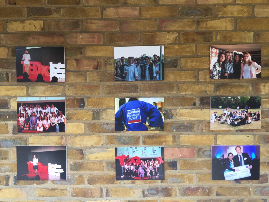 This week the quad is home to a very special photo show produced by our graduating students - check it out #lbsgrad