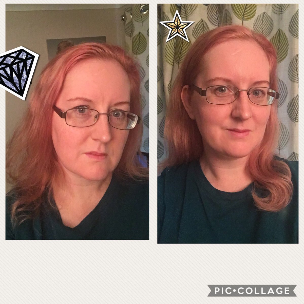 middlemonkeydee's tweet photo. Before & after shots: curly-haired morning frizz tamed (& my hair smells amazing)! Can you see the difference? #NewWaytoSpray #Batiste2in1 https://t.co/Yc1lPibhQc