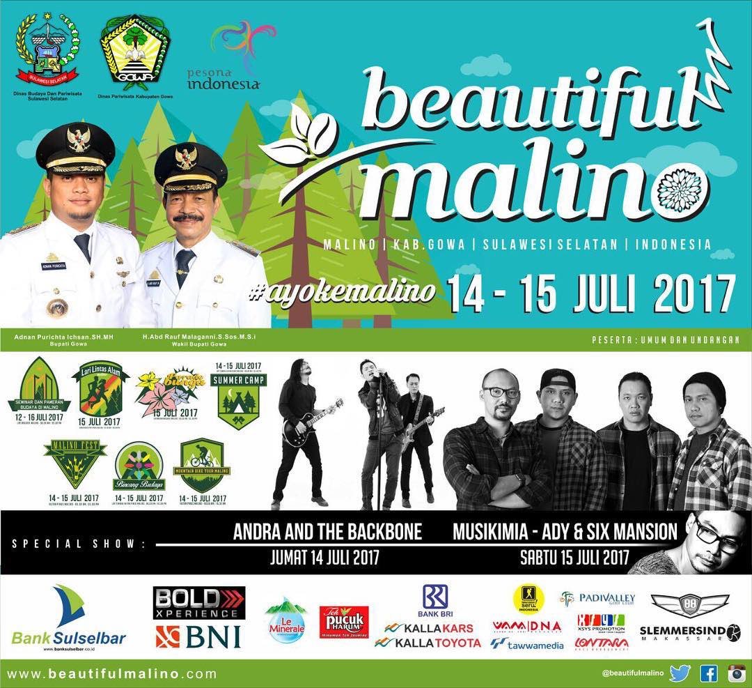 musikimia's tweet photo. Akhir pekan ini, Malino, Gowa, Sulawesi Selatan!
https://t.co/mLyu2776Ik https://t.co/iu3KfDxnWq