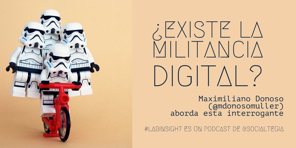 socialtegia's tweet photo. ENTREVISTA ¿Existe la militancia digital en comunicación política? @mdonosomuller aborda este tema en #LabInsight ➡️https://t.co/p1YsyBxxpU https://t.co/lrRPD6Cje2