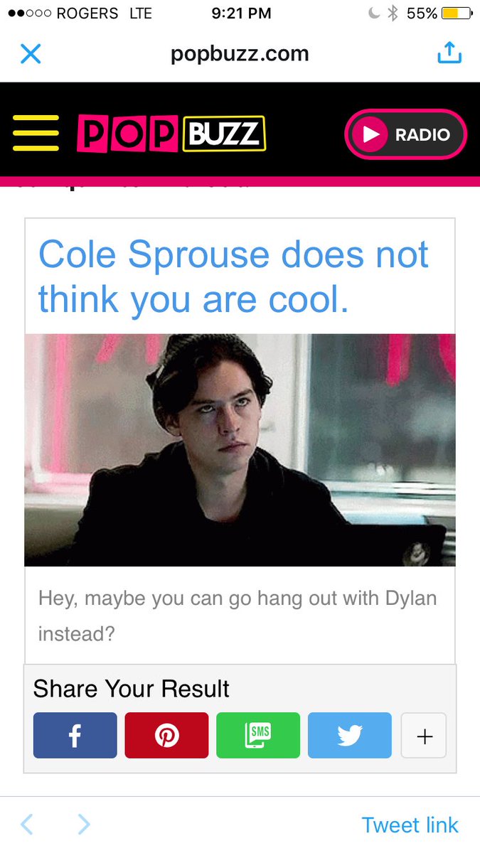 colesprouse's tweet image. "Haha this should be fun."
