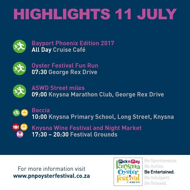 oysterfestival's tweet image. #KOF2017 #VisitKnysna #KnysnaRises